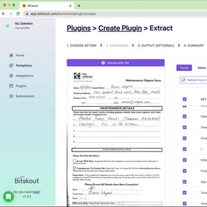 Bitskout - AI Tool for Docs & Email Data Extraction