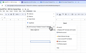 DocGPT.AI - GPT for Sheets, Docs, Slides, Forms and Gmail