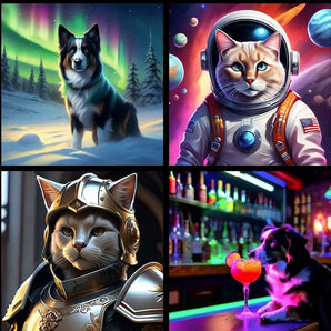 Pet Booth - AI Pet Portraits Artwork Generator