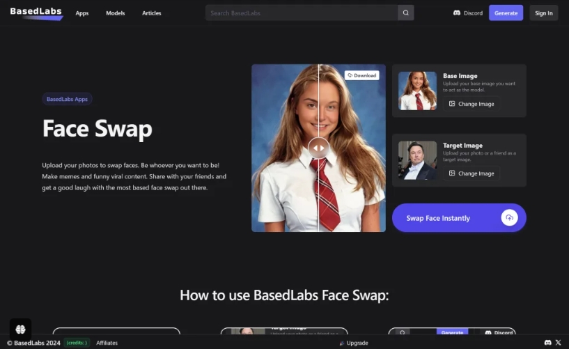 Face Swap By BasedLabs